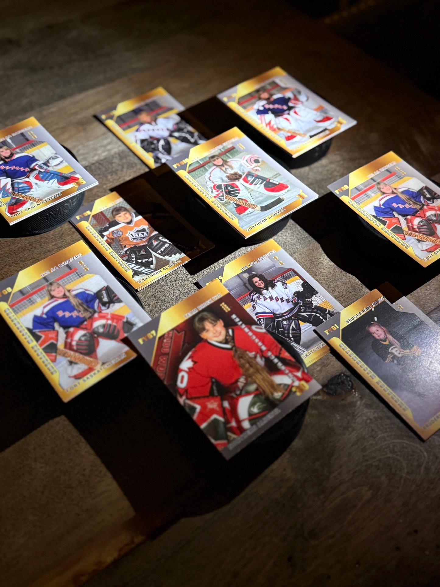 16 Pack -Signed Gold Set - Formative Years Cards