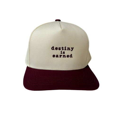 Destiny is Earned Trucker- Red