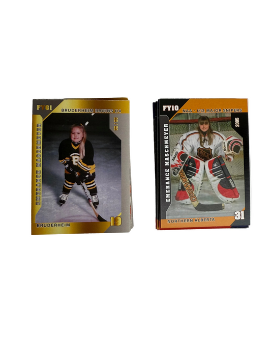 32 Pack -Unsigned Base & Gold Set - Formative Years Cards