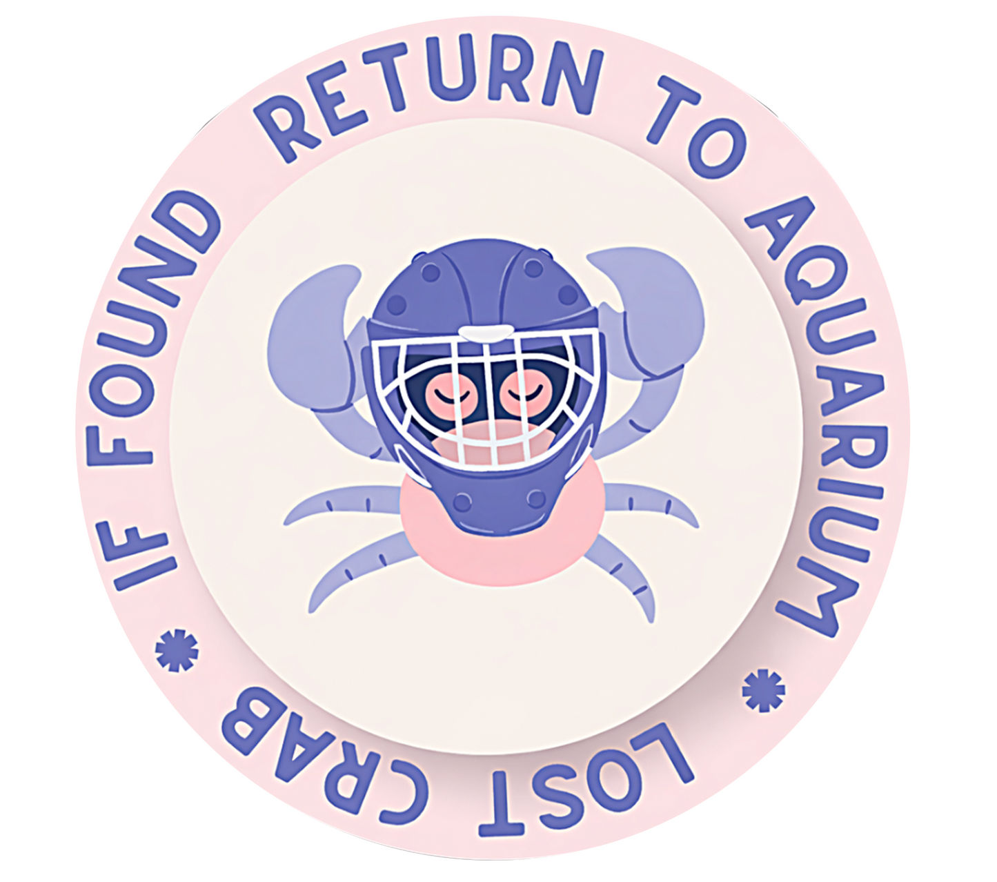 Return to Girl Aquarium Sticker