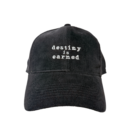 Destiny is Earned- black